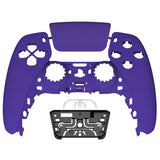 eXtremeRate Purple Touchpad Front Housing Shell Compatible with ps5 Controller BDM-010/020/030/040/050, DIY Replacement Shell Custom Touch Pad Cover Faceplate Compatible with ps5 Controller - ZPFP3007G3
