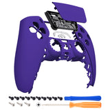 eXtremeRate Purple Touchpad Front Housing Shell Compatible with ps5 Controller BDM-010/020/030/040/050, DIY Replacement Shell Custom Touch Pad Cover Faceplate Compatible with ps5 Controller - ZPFP3007G3