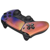 eXtremeRate Purple Red Swirl Touchpad Front Housing Shell Compatible with ps5 Controller BDM-010/020/030/040/050, DIY Replacement Shell Custom Touch Pad Cover Compatible with ps5 Controller - ZPFT1079G3