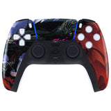eXtremeRate Roaring Dragon Touchpad Front Housing Shell Compatible with ps5 Controller BDM-010/020/030/040/050, DIY Replacement Shell Custom Touch Pad Cover Compatible with ps5 Controller - ZPFT1074G3