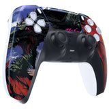 eXtremeRate Roaring Dragon Touchpad Front Housing Shell Compatible with ps5 Controller BDM-010/020/030/040/050, DIY Replacement Shell Custom Touch Pad Cover Compatible with ps5 Controller - ZPFT1074G3