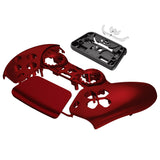 eXtremeRate Scarlet Red Touchpad Front Housing Shell Compatible with ps5 Controller BDM-010/020/030/040/050, DIY Replacement Shell Custom Touch Pad Cover Compatible with ps5 Controller - ZPFP3003G3