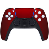 eXtremeRate Scarlet Red Touchpad Front Housing Shell Compatible with ps5 Controller BDM-010/020/030/040/050, DIY Replacement Shell Custom Touch Pad Cover Compatible with ps5 Controller - ZPFP3003G3