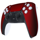 eXtremeRate Scarlet Red Touchpad Front Housing Shell Compatible with ps5 Controller BDM-010/020/030/040/050, DIY Replacement Shell Custom Touch Pad Cover Compatible with ps5 Controller - ZPFP3003G3