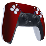 eXtremeRate Scarlet Red Touchpad Front Housing Shell Compatible with ps5 Controller BDM-010/020/030/040/050, DIY Replacement Shell Custom Touch Pad Cover Compatible with ps5 Controller - ZPFP3003G3