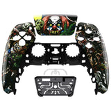 eXtremeRate Scary Party Touchpad Front Housing Shell Compatible with ps5 Controller BDM-010/020/030/040/050, DIY Replacement Shell Custom Touch Pad Cover Compatible with ps5 Controller - ZPFT1004G3