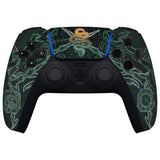 eXtremeRate Serpent Totem Touchpad Front Housing Shell Compatible with ps5 Controller BDM-010/020/030/040/050, DIY Replacement Shell Custom Touch Pad Cover Compatible with ps5 Controller - ZPFT1085G3