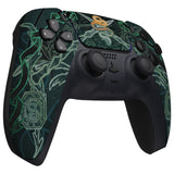 eXtremeRate Serpent Totem Touchpad Front Housing Shell Compatible with ps5 Controller BDM-010/020/030/040/050, DIY Replacement Shell Custom Touch Pad Cover Compatible with ps5 Controller - ZPFT1085G3