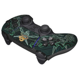 eXtremeRate Serpent Totem Touchpad Front Housing Shell Compatible with ps5 Controller BDM-010/020/030/040/050, DIY Replacement Shell Custom Touch Pad Cover Compatible with ps5 Controller - ZPFT1085G3