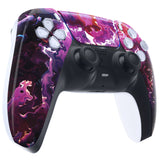 eXtremeRate Lava Touchpad Front Housing Shell Compatible with ps5 Controller BDM-010/020/030/040/050, DIY Replacement Shell Custom Touch Pad Cover Compatible with ps5 Controller - ZPFT1026G3