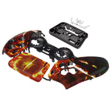 eXtremeRate The Great Flaming Overlord Touchpad Front Housing Shell Compatible with ps5 Controller BDM-010/020/030/040/050, DIY Replacement Shell Custom Touch Pad Cover Compatible with ps5 Controller - ZPFT1063G3