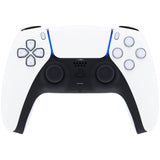 eXtremeRate White Touchpad Front Housing Shell Compatible with ps5 Controller BDM-010/020/030/040/050, DIY Replacement Shell Custom Touch Pad Cover Faceplate Compatible with ps5 Controller - ZPFP3008G3