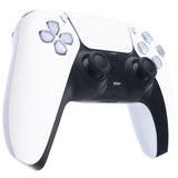 eXtremeRate White Touchpad Front Housing Shell Compatible with ps5 Controller BDM-010/020/030/040/050, DIY Replacement Shell Custom Touch Pad Cover Faceplate Compatible with ps5 Controller - ZPFP3008G3