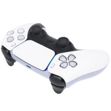 eXtremeRate White Touchpad Front Housing Shell Compatible with ps5 Controller BDM-010/020/030/040/050, DIY Replacement Shell Custom Touch Pad Cover Faceplate Compatible with ps5 Controller - ZPFP3008G3