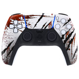eXtremeRate Wild Attack Touchpad Front Housing Shell Compatible with ps5 Controller BDM-010/020/030/040/050, DIY Replacement Shell Custom Touch Pad Cover Compatible with ps5 Controller - ZPFT1017G3