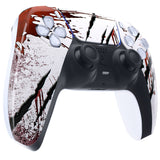 eXtremeRate Wild Attack Touchpad Front Housing Shell Compatible with ps5 Controller BDM-010/020/030/040/050, DIY Replacement Shell Custom Touch Pad Cover Compatible with ps5 Controller - ZPFT1017G3