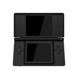 eXtremeRate Black Replacement Full Housing Shell for Nintendo DS Lite, Custom Handheld Console Case Cover with Buttons, Screen Lens for Nintendo DS Lite NDSL - Console NOT Included - DSLP3002