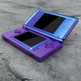 eXtremeRate Chameleon Purple Blue Replacement Full Housing Shell for Nintendo DS Lite, Custom Handheld Console Case Cover with Buttons, Screen Lens for Nintendo DS Lite NDSL - Console NOT Included - DSLP3001