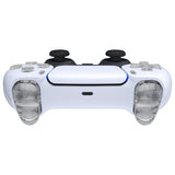 eXtremeRate Replacement D-pad R1 L1 R2 L2 Triggers Share Options Face Buttons, Glow in Dark - Green Full Set Buttons Compatible with ps5 Controller BDM-030/040 - Controller NOT Included - JPF3024G3