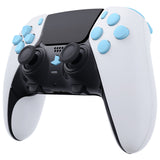 eXtremeRate Replacement D-pad R1 L1 R2 L2 Triggers Share Options Home Face Buttons Compatible with ps5 Edge Controller, Heaven Blue Full Set Buttons Compatible with ps5 Edge Controller - JXTEGP012