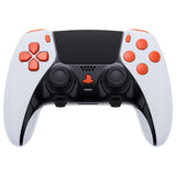 eXtremeRate Replacement D-pad R1 L1 R2 L2 Triggers Share Options Home Face Buttons Compatible with ps5 Edge Controller, Orange Full Set Buttons Compatible with ps5 Edge Controller - JXTEGP014