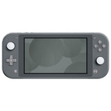 eXtremeRate Clear Replacement ABXY Home Capture Plus Minus Keys Dpad L R ZL ZR Trigger for NS Switch Lite, Full Set Buttons Repair Kits with Tools for NS Switch Lite - HL406