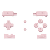 eXtremeRate Cherry Blossoms Pink Replacement Full Set Buttons for Nintendo DS Lite Handheld Console, Custom D-pad A B X Y Start Select R L Power Volume Keys for Nintendo DS Lite NDSL - Console NOT Included - DSLJ1006