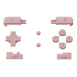 eXtremeRate Cherry Blossoms Pink Replacement Full Set Buttons for Nintendo DS Lite Handheld Console, Custom D-pad A B X Y Start Select R L Power Volume Keys for Nintendo DS Lite NDSL - Console NOT Included - DSLJ1006