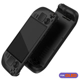 eXtremeRate Replacement Full Set Buttons for Steam Deck OLED Handheld Console - Black - JQCSLP002