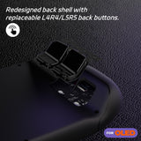 eXtremeRate Replacement Full Set Buttons for Steam Deck OLED Handheld Console - Black - JQCSLP002
