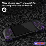 eXtremeRate Replacement Full Set Buttons for Steam Deck OLED Handheld Console - Clear Atomic Purple - JQCSLM001