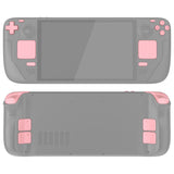 eXtremeRate Replacement Full Set Buttons for Steam Deck OLED Handheld Console - Pale Red - JQCSLM006