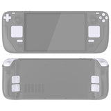 eXtremeRate Replacement Full Set Buttons for Steam Deck OLED Handheld Console - White - JQCSLM005