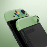 eXtremeRate DIY Replacement Full Set Shell Case with Buttons for Joycon 2 of Nintendo Switch 2 - Deluxe Version - Matcha Green - AWHNTM010