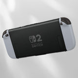 eXtremeRate DIY Replacement Full Set Shell Case with Buttons for Joycon 2 of Nintendo Switch 2 - Deluxe Version - New Hope Gray - AWHNTM011