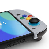 eXtremeRate DIY Replacement Full Set Shell Case with Buttons for Joycon 2 of Nintendo Switch 2 - Deluxe Version - New Hope Gray - AWHNTM011