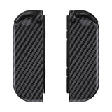 eXtremeRate Graphite Carbon Fiber Handheld Controller Housing with Buttons, DIY Replacement Shell Case for NS Switch JoyCon & OLED JoyCon – Joycon and Console NOT Included - CS209