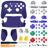 eXtremeRate Classic SwitchCube Style Faceplate Backplate Handles for Switch Pro Controller - Controller NOT Included - FRY001