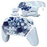 eXtremeRate Porcelain Dragon Faceplate Backplate Handles for NS Switch Pro Controller - Controller NOT Included - FRT112