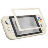 eXtremeRate Antique Yellow DIY Replacement Shell for Nintendo Switch Lite, NSL Handheld Controller Housing with Screen Protector, Custom Case Cover for Nintendo Switch Lite - DLP332