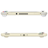 eXtremeRate Antique Yellow DIY Replacement Shell for Nintendo Switch Lite, NSL Handheld Controller Housing with Screen Protector, Custom Case Cover for Nintendo Switch Lite - DLP332