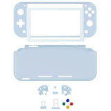 eXtremeRate Replacement Full Set Shell Case with ABXY Button & Screen Protector for Nintendo Switch Lite - Sky Blue - DLP333
