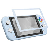 eXtremeRate Replacement Full Set Shell Case with ABXY Button & Screen Protector for Nintendo Switch Lite - Sky Blue - DLP333