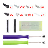 eXtremeRate Replacement Full Set Shell Case with ABXY Button & Screen Protector for Nintendo Switch Lite - Sky Blue - DLP333