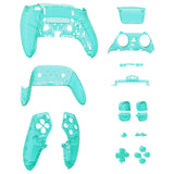 eXtremeRate Custom Replacement Full Set Shells with Buttons for PS5 Edge Controller - Emerald Green - QRHEGM005
