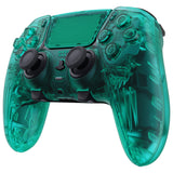 eXtremeRate Custom Replacement Full Set Shells with Buttons for PS5 Edge Controller - Emerald Green - QRHEGM005