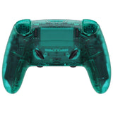 eXtremeRate Custom Replacement Full Set Shells with Buttons for PS5 Edge Controller - Emerald Green - QRHEGM005