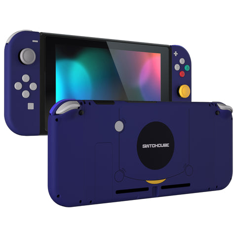 eXtremeRate Classic SwitchCube Style Back Plate for Nintendo Switch Console, NS Joycon Handheld Controller Housing with Buttons, DIY Replacement Shell for Nintendo Switch - QT124