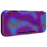 eXtremeRate Damascuscamo Back Plate for Nintendo Switch Console, NS Joycon Handheld Controller Housing with Buttons, DIY Replacement Shell for Nintendo Switch - QT127