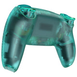 eXtremeRate Full Set Housing Shell with Buttons Touchpad Cover, Emerald Green Custom Replacement Decorative Trim Shell Front Back Plates Compatible with ps5 Controller BDM-010 BDM-020 - Controller NOT Included - QPFM5008G2